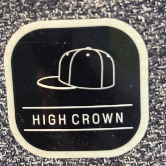 Columbia Mesh Tree Flag Flexfit Ball Cap, Gray/Black, S/M - Picture 6 of 6